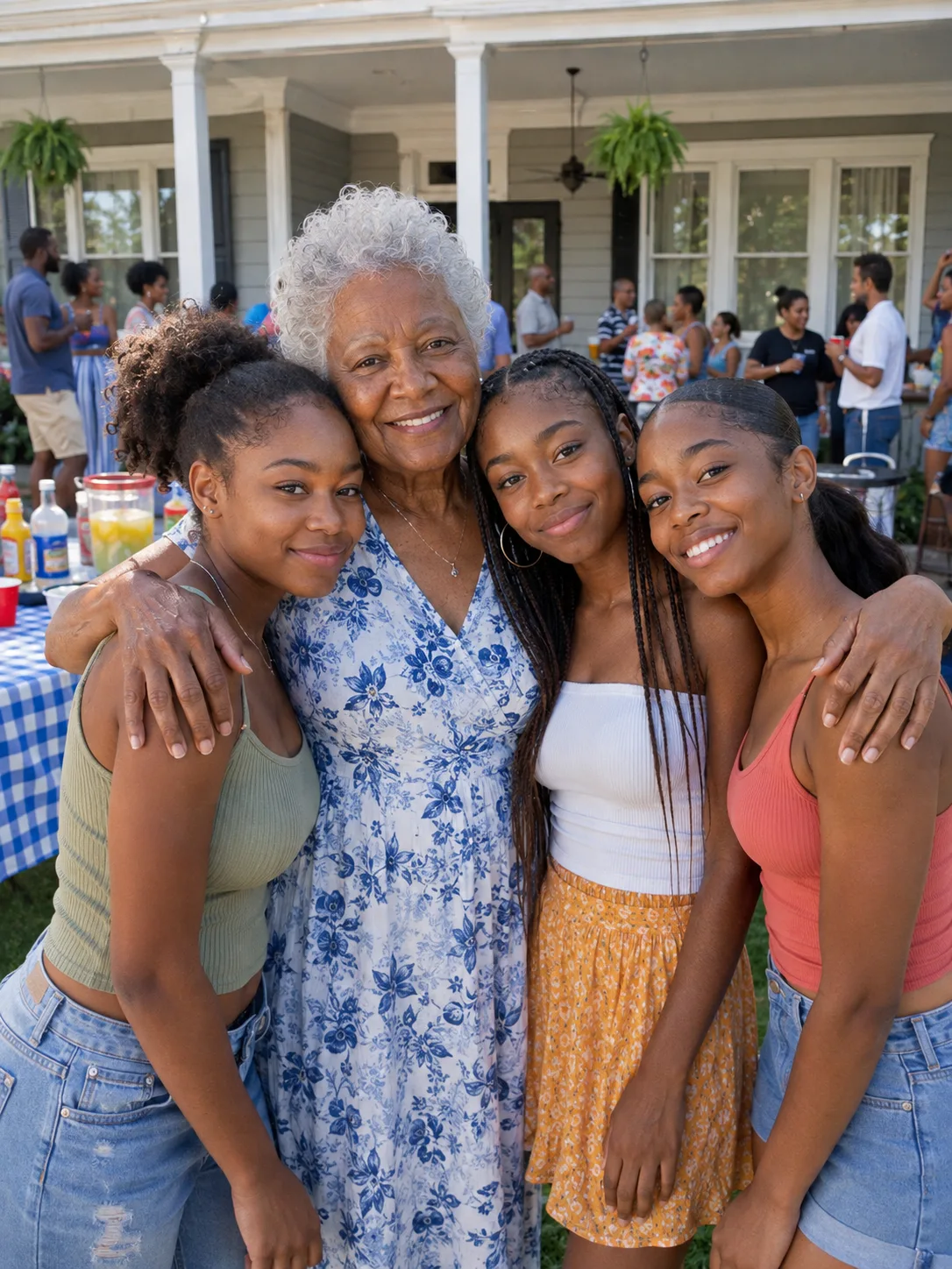 My Late Son’s Wife Left His Triplet Daughters With Me for a “Better Life”—Fifteen Years Later, She Returned, and What the Girls Did Made Her Scream