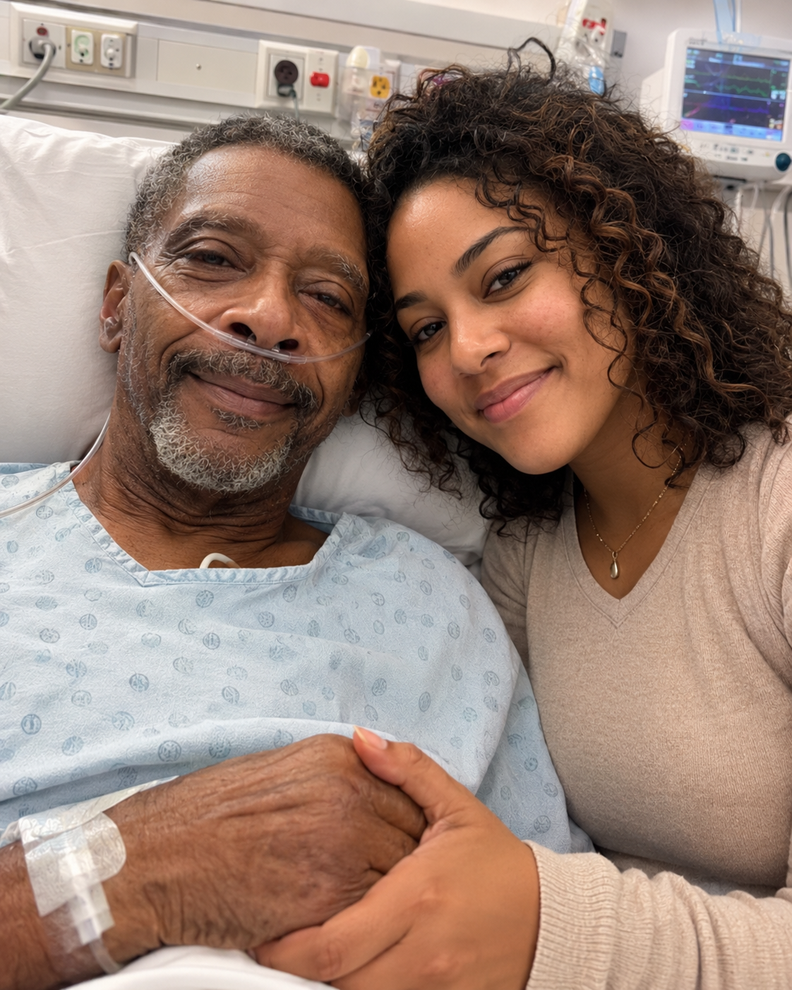 My Stepdad Raised Me Since I Was Four – What He Suddenly Whispered to Me at the Hospital Left Me in Tears