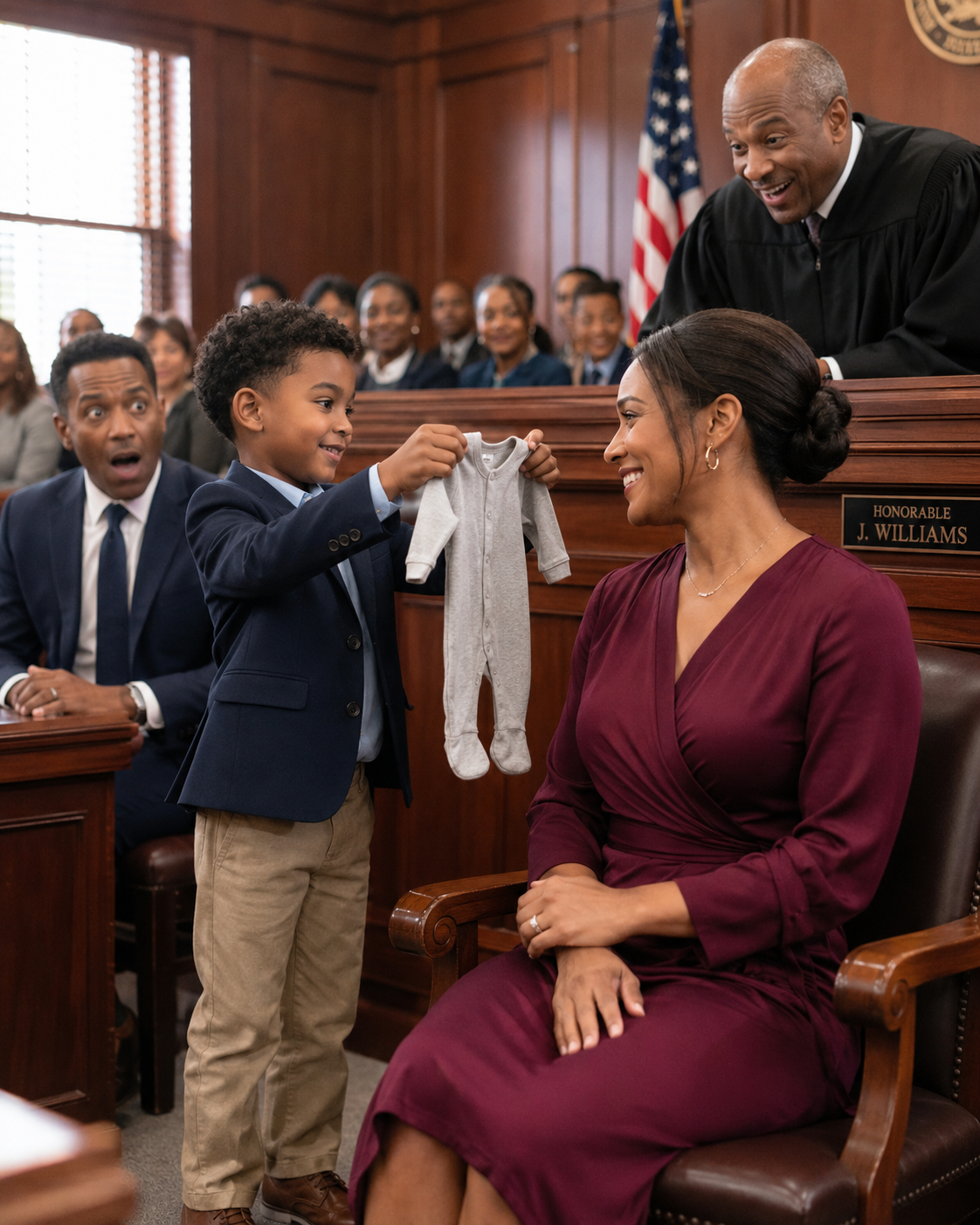 My Ex-Husband’s Lawyer Held Up My Son’s Threadbare Shirt in Front of the Entire Court to Prove I Was an Unfit Mother—But My Eight-Year-Old Calmly Asked the Judge to Open It, Revealing the Hidden Words He Had Secretly Written That Exposed His Father’s Biggest Lie and Turned the Custody Hearing Into a Verdict No One Expected