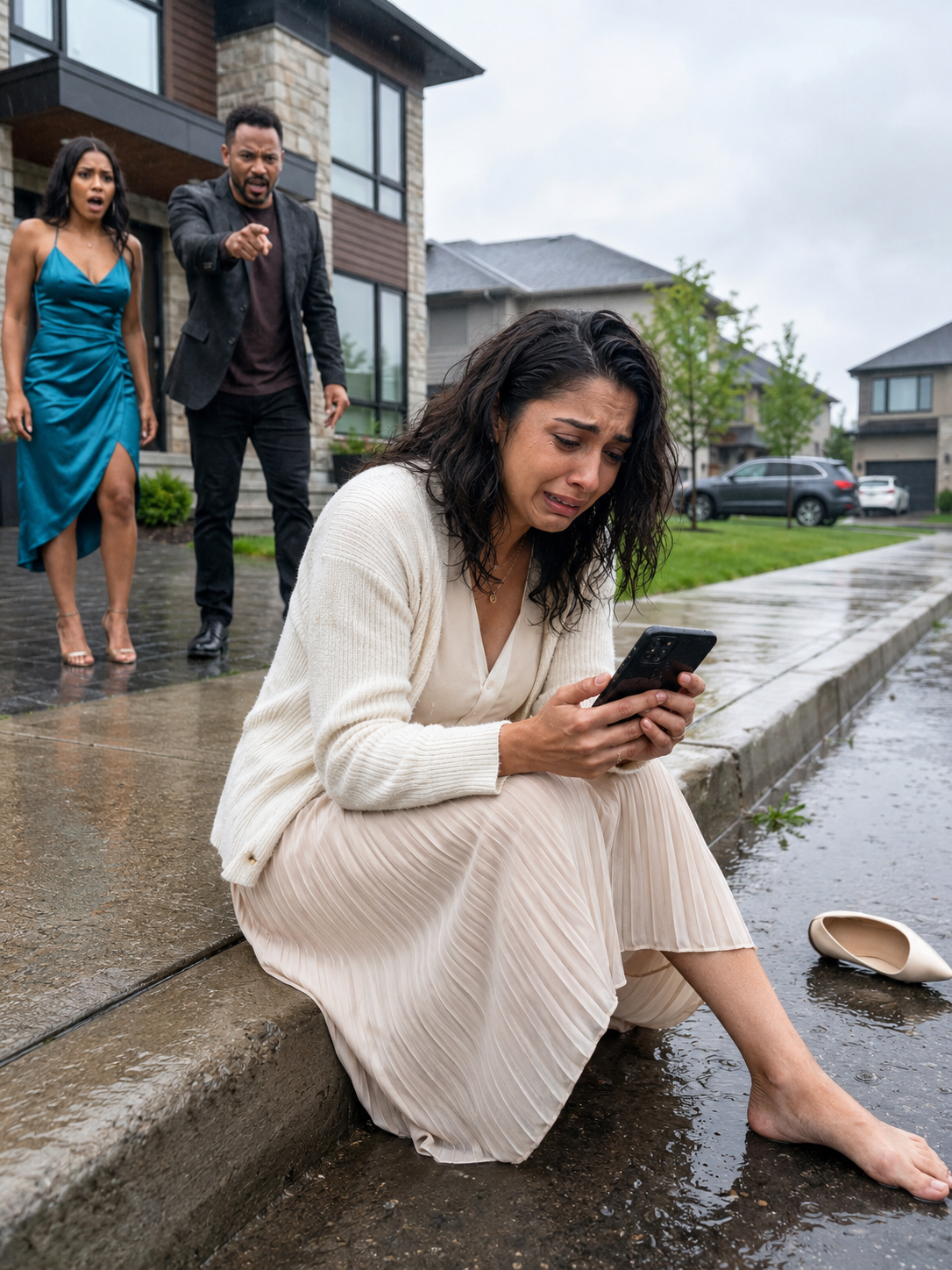 He sla:pped me six times in front of his mistress, threw me out into the rain, and left me broken on the street. I called my father with one request: show him no mercy.