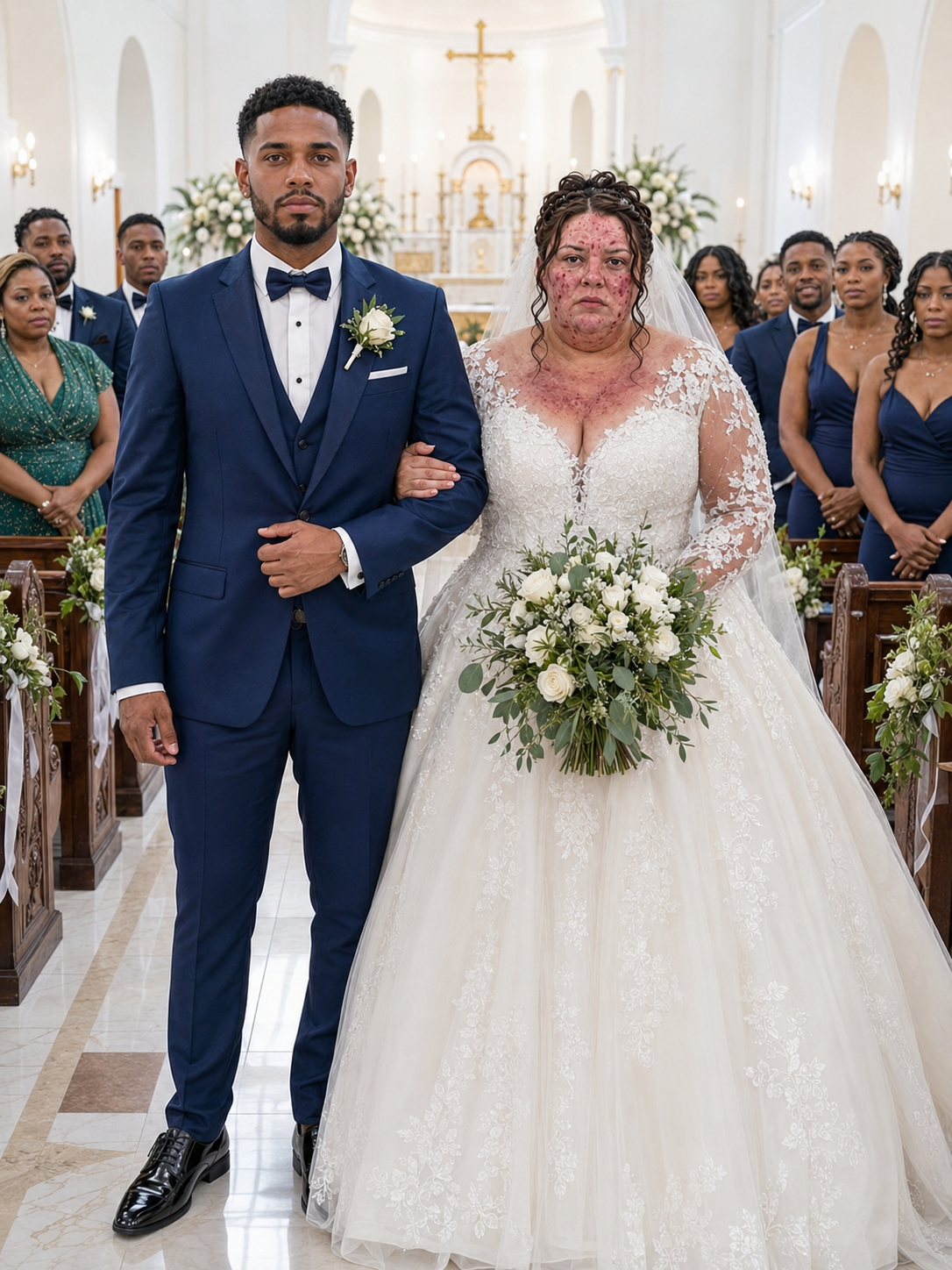 He married the daughter everyone called “the ugliest” in one of the country’s most powerful families for her money. But on their wedding night, he found bl00d beneath her wedding dress. She whispered only four words: “My father did this.” He took the secret key sewn into the fabric, called an attorney, and discovered that their marriage was hiding a deadly conspiracy.