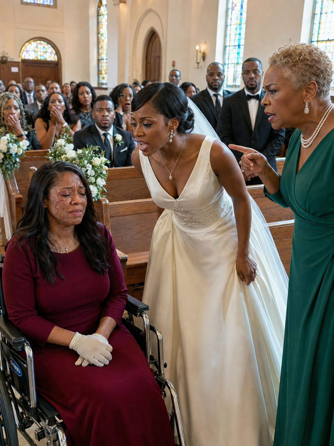 I Was Scarred Saving My Little Sister From a House Fire—Years Later, She Told Me to Sit in the Back at Her Wedding. Then the Groom’s Mother Stood Up and Said Five Words That Silenced Everyone.