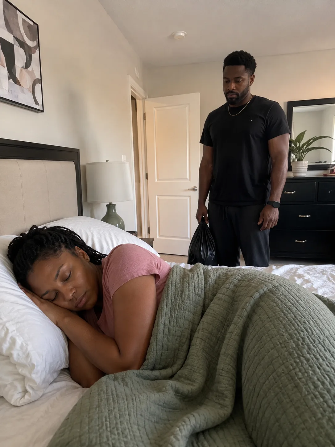 I Suspected My Husband Was Putting Something in My Nightly Tea—So I Pretended to Sleep. At 2:17 A.M., He Crept In Wearing Gloves, Carrying a Black Bag, and Set Up a Camera Beside Our Bed. Then He Whispered, “Sweet Dreams, Anna.” I Stayed Still Until He Pulled Something From the Bag That Revealed I Wasn’t His Only Victim…