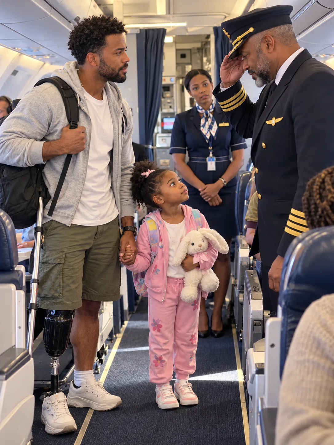 My Seven-Year-Old Daughter and I Were Told to Give Up Our First-Class Seats for a Wealthy Businessman and "Move to the Back