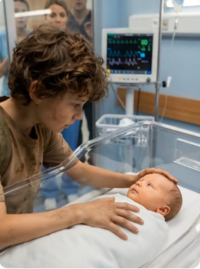 Eight of the most experienced doctors had already given up on saving a billionaire’s baby