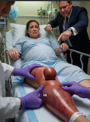 1I was examining a 32-year-old expectant mother's swollen calf, but on the third palpation