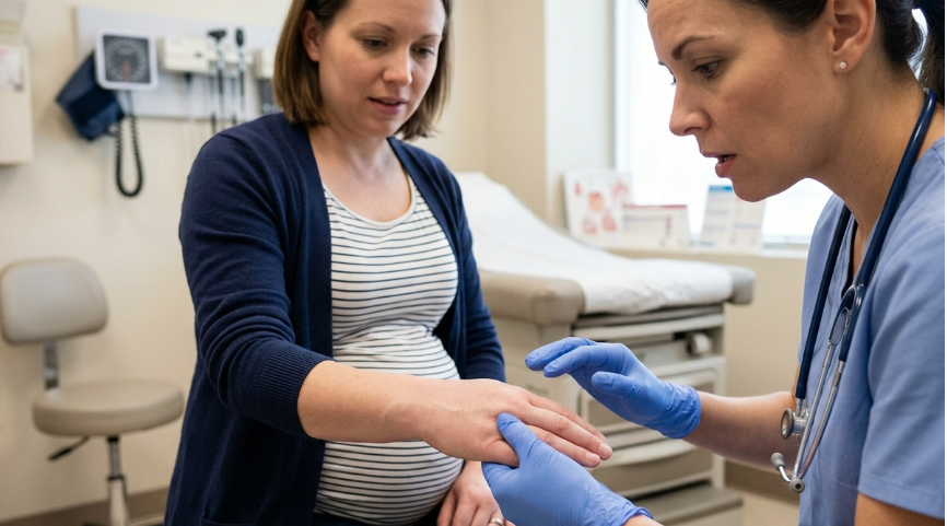 I Thought This 32-Week Pregnant Woman Was Suffering From Severe Preeclampsia, But When I Touched Her Swollen Hand, I Found The Horrifying Secret Her Husband Buried Under Her Skin.