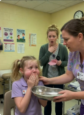I Thought The 7-Year-Old Was Hiding Food In Her Cheeks... Until I Saw Her Mother's Terrified Eyes.
