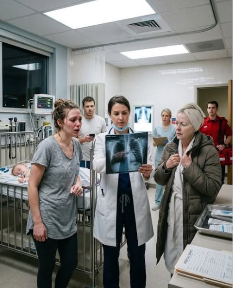 My mother-in-law “taught” my baby a lesson at midnight, but the ER doctor’s words shattered her lies instantly.
