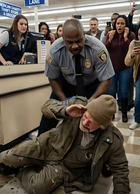 The impact against the cold tile floor sent a sharp pain through Walter Hayes's shoulder. His cane skidded across the aisle, and the groceries he had carefully selected spilled in every direction.