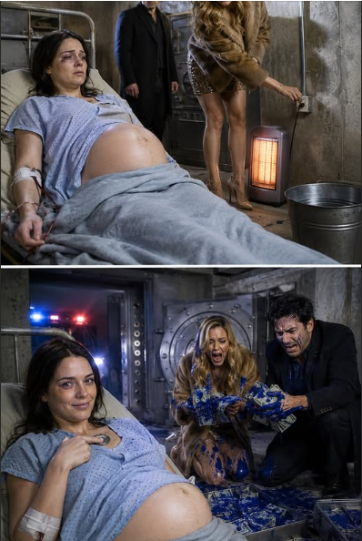 The moment my sister kicked my pregnant belly and whispered, “Freeze to death before that bastard is born,” she thought I was helpless. My husband had betrayed me, my trust fund was stolen, and my body was too weak to move. But in the freezing darkness, I smiled, pressed two fingers to my pacemaker, and heard the vault locks seal. She had trapped me belowground—without realizing she had locked herself inside my revenge.