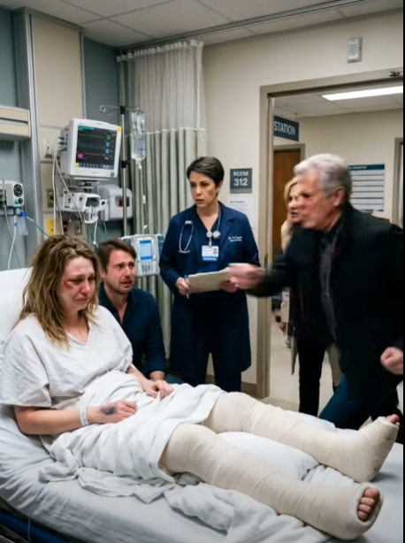 The bouquet slipped from Marilyn Whitman's fingers and landed upside down on the spotless hospital floor.