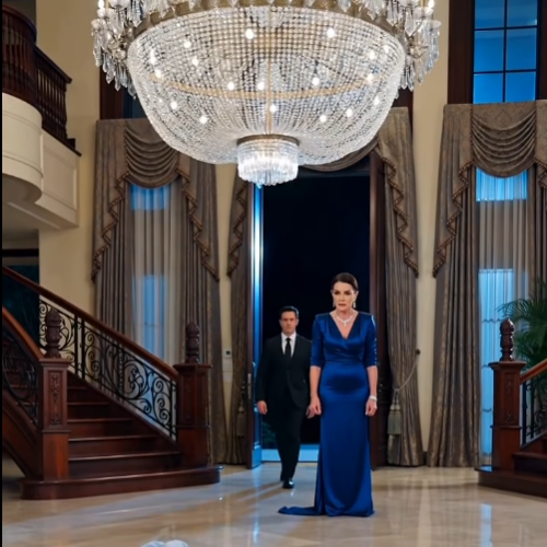 She Thought She Ruled This Mansion—Until the Door Swung Open and Her Worst Nightmare Stepped Inside