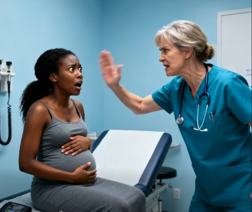 A racist nurse slapped and humiliated a pregnant Black woman, then called the police to have her arrested. Fifteen minutes later, her husband arrived — and everything changed.