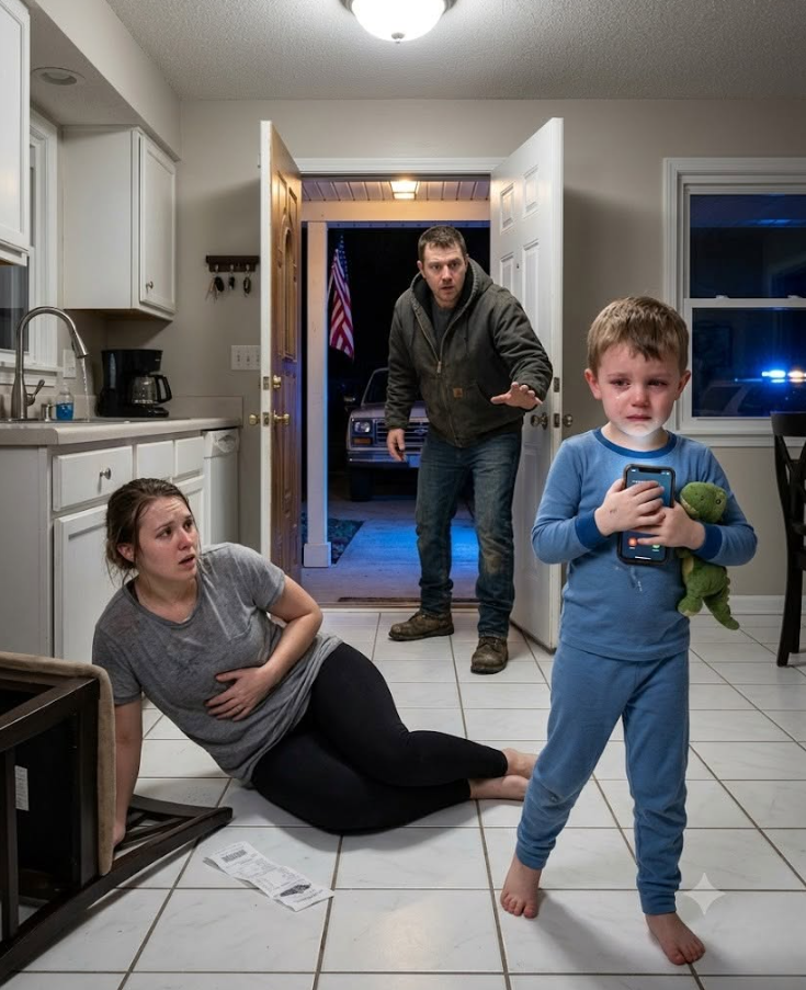 When my husband cracked my ribs and walked out the door, my 5-year-old son picked up my phone and made the call I was too broken to make.
