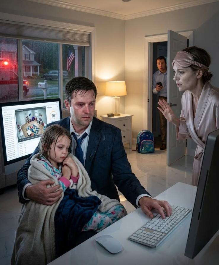 My eight-year-old daughter sent me five voice messages crying: “Dad, I’m so cold… Rachel won’t let me change.” When I got home, my wife was asleep, the heat was off, and Sophia was unresponsive.