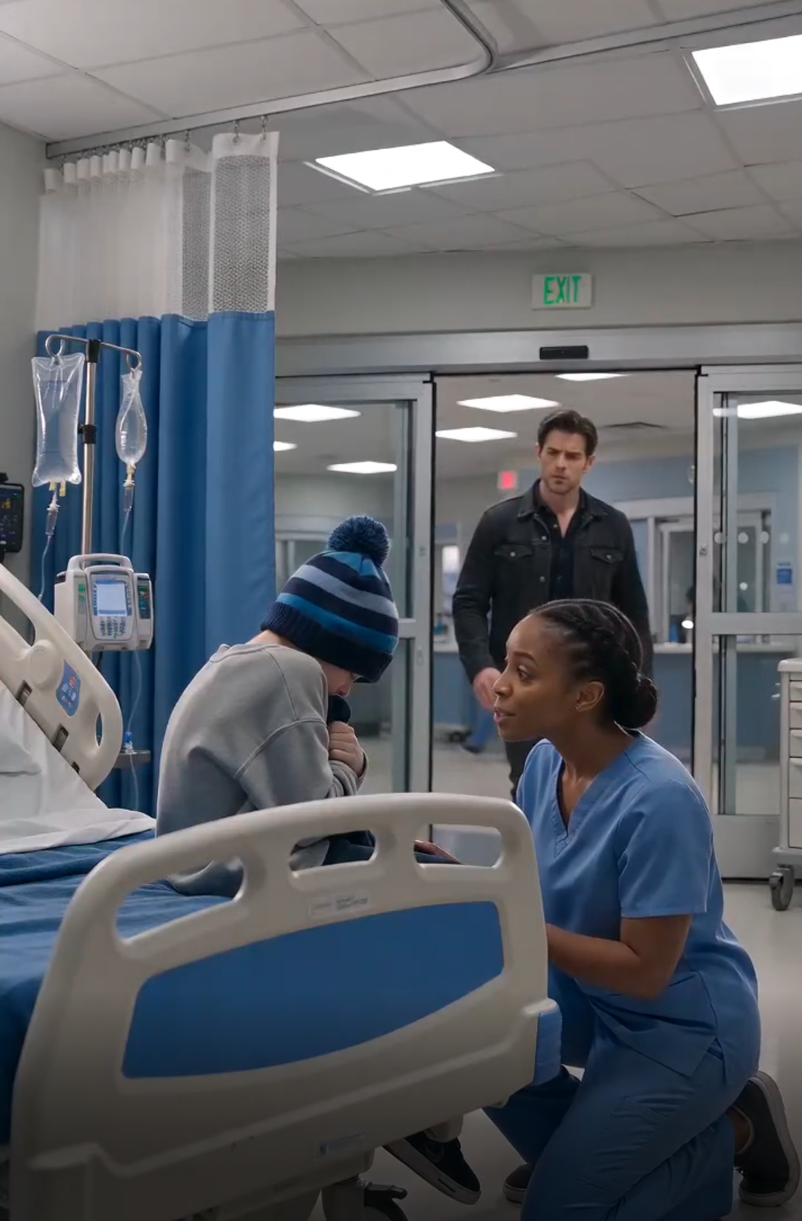 The Nurse Removed His Son’s Blue Hat—What the Father Saw Exposed His Wife’s Terrifying Secret
