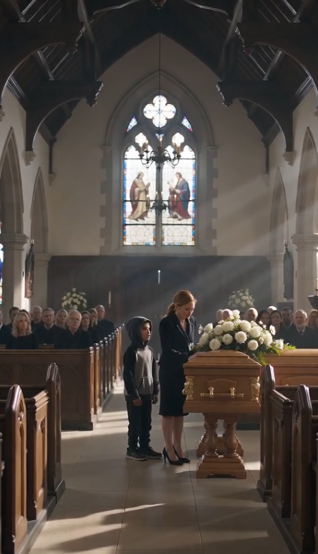 He Thought He Hid The Secret Well—Until The Dead Man’s Grandson Walked Into The Funeral