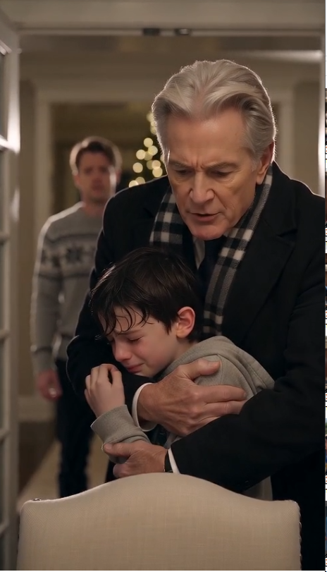 Heartbreaking. I found my grandson freezing outside on Christmas Eve, and when I stepped into my son's warm, beautifully decorated home, his wife screamed,
