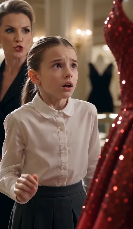 THEY HUMILIATED HER FOR TOUCHING A DRESS… THEN A STRANGER REVEALED A SECRET THAT CHANGED HER LIFE