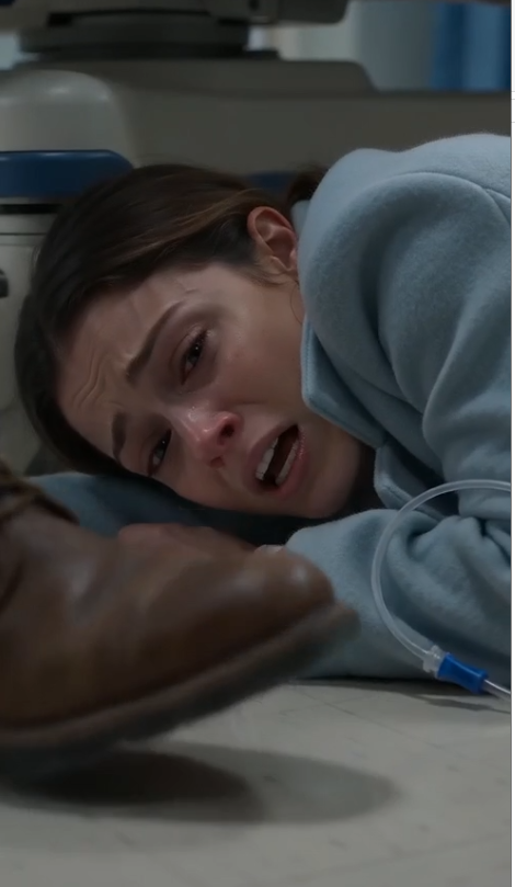 Chapter 1 - Hiding under the hospital bed with her newborn, she heard the one voice she prayed she would never hear again.