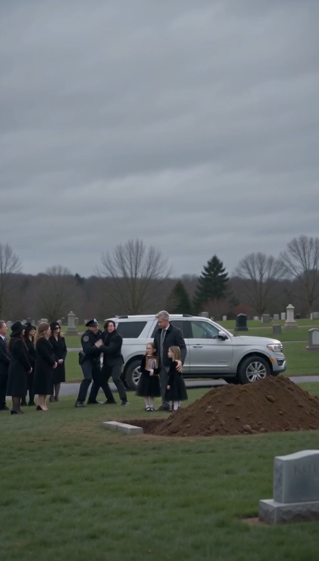 Three girls stood alone at their mother’s grave, holding the one secret that would destroy their father.