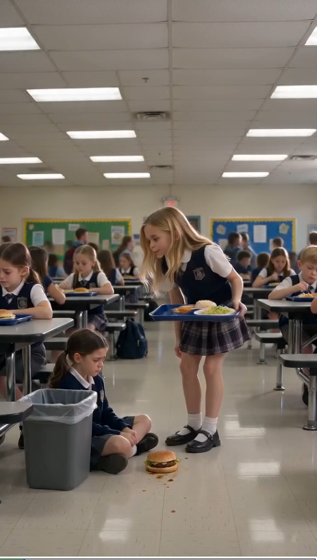 The silence in the cafeteria was absolute