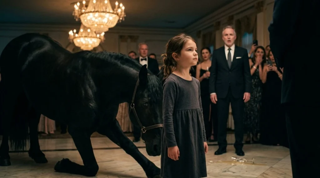 She Touched The “Killer” Horse… Then Named Her Father’s Killer