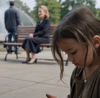 The Groundskeeper Crouched Beside The Child And Gently Asked What The Hidden Note Said While The Wealthy Woman Looked On With Terror