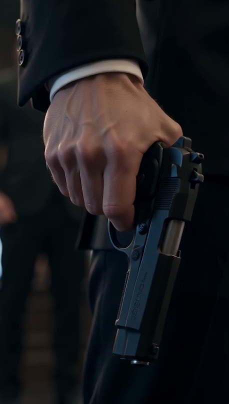 The Men In Black Suits Tightened Their Grips On Their Firearms As Every Subtle Shift In Breathing Echoed