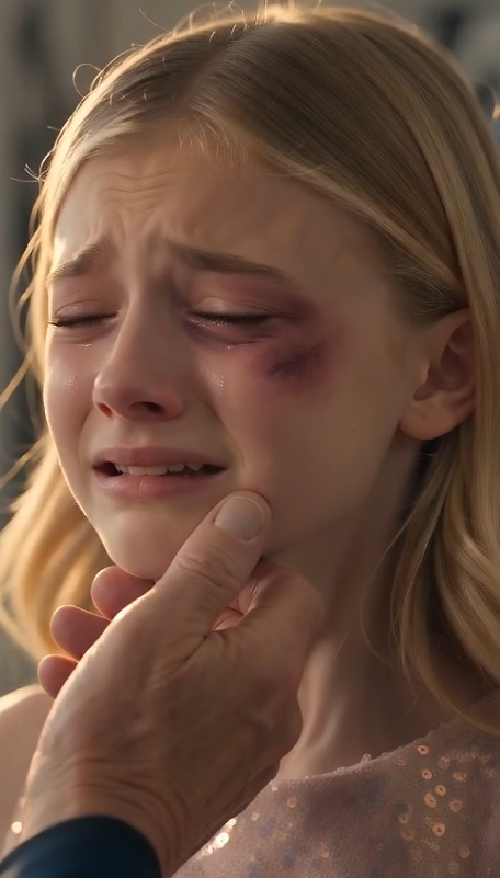 The Birthday Cake Sat Untouched Beneath Thirty-Two Small Candles While A Dark Bruise Was Hidden Near Her Left Eye