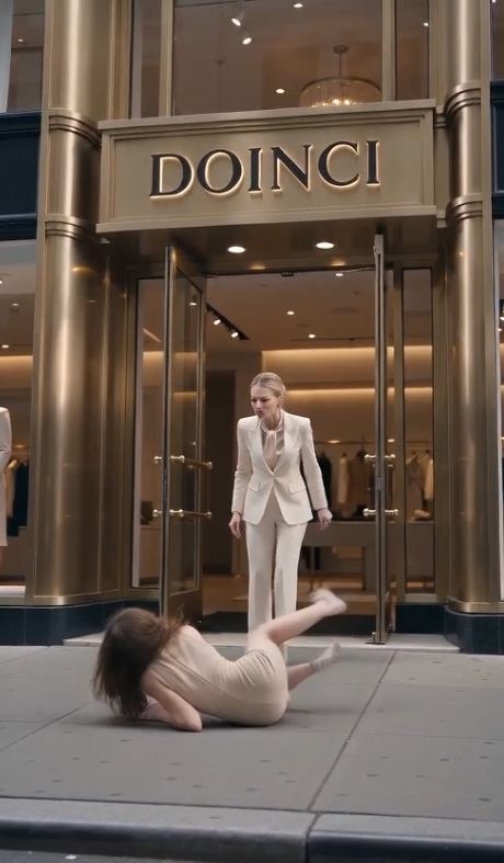 Customers Stood Frozen Near The Jewelry Counter In Absolute Shock As Delphine Launched Into A Public Tirade Against The Quiet Young Woman