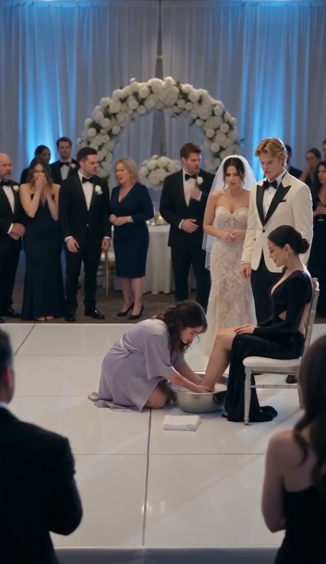 Eight Months Pregnant And Kneeling On Cold Marble, Emily Bennett Was Forced To Wash Vanessa Crane’s Bare Feet