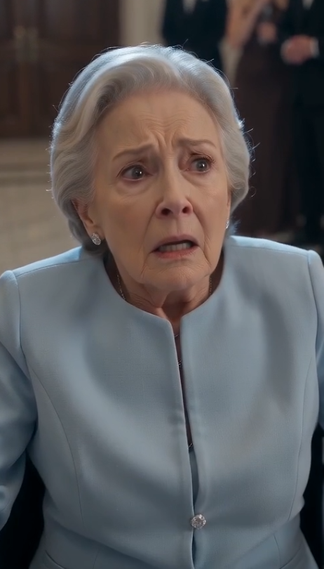 Victoria’s False Accusation Echoed Across The Marble Landing While Leah Calmly Protected The Frightened Elderly Woman From A Fatal Fall