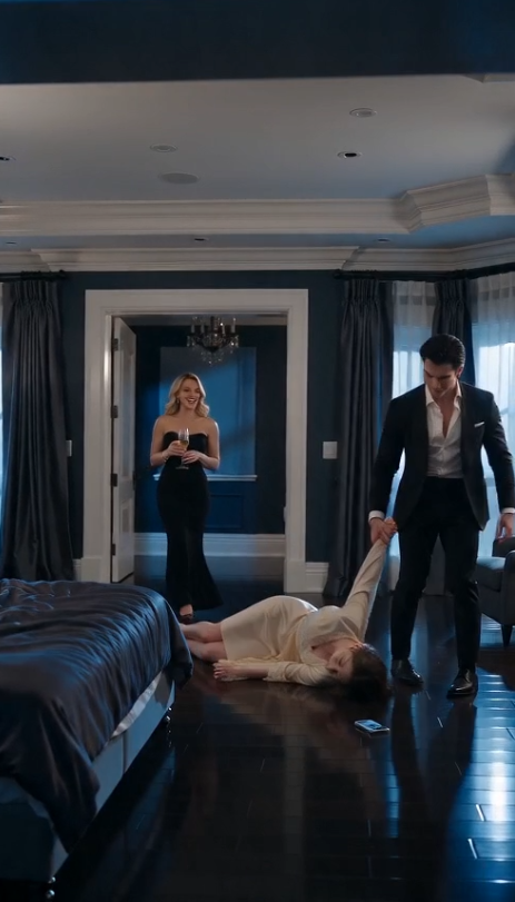 He mocked his pregnant wife on the floor, not knowing she had just wiped out his entire empire.