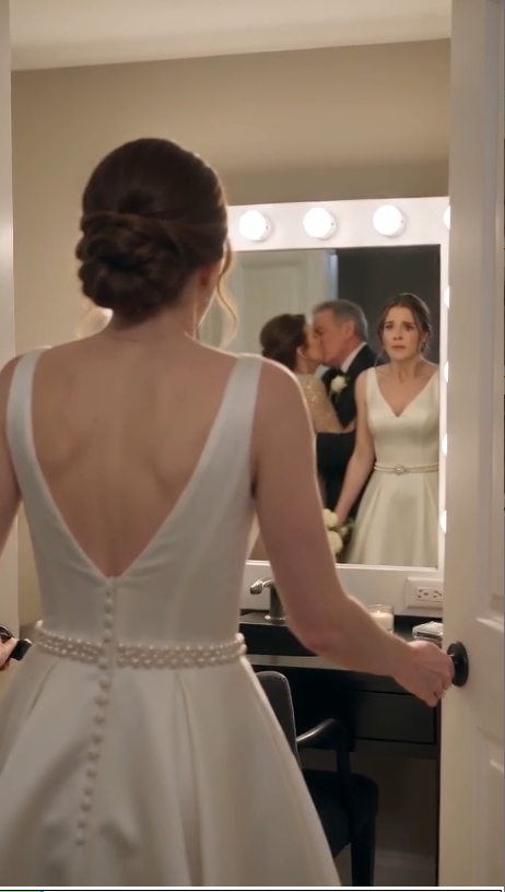 The Bride Opened the Dressing Room Door...Then Saw Her Father in Law Kissing Her Mother