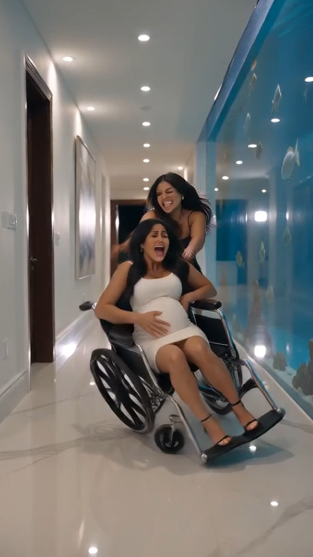 Elena Violently Shoved Sofia’s Wheelchair Into The Massive Custom Aquarium Shattering The Glass In A Catastrophic Tidal Wave Of Freezing Saltwater