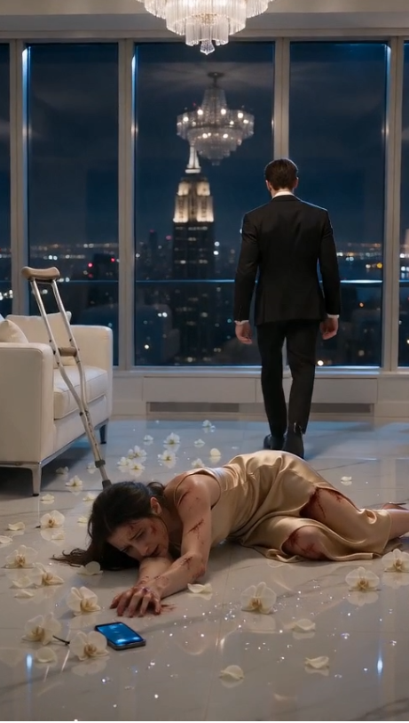 Blood on her lips, tattered pajamas, and the exact second a reign of terror met its match