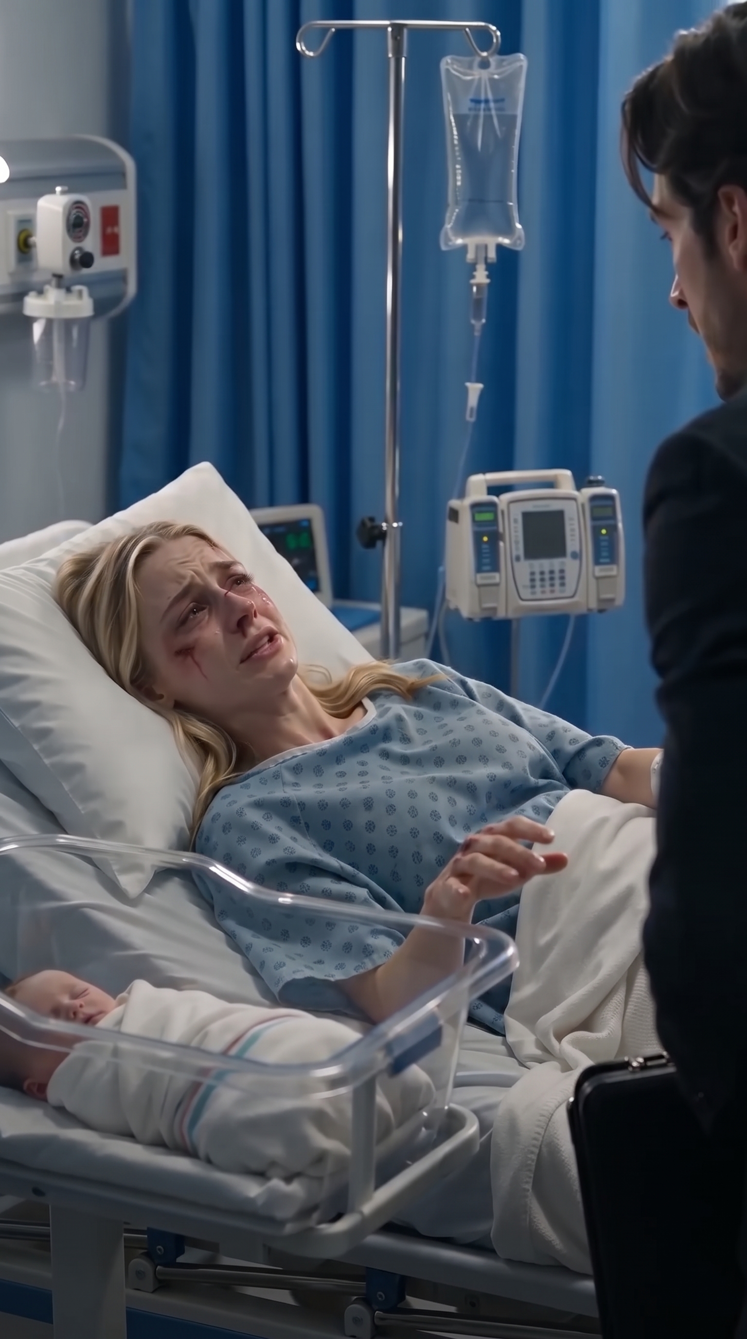 I Came Home to Find My Wife and Newborn Struggling to Survive While My Mother Called Her “Lazy”—Then a Doctor Saw the Bruises and Ordered the Police to Be Called.