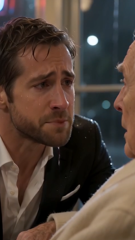 The Son Dropped To His Knees In The Diner And Handed His Dying Father An Envelope Containing His Final Goodbye