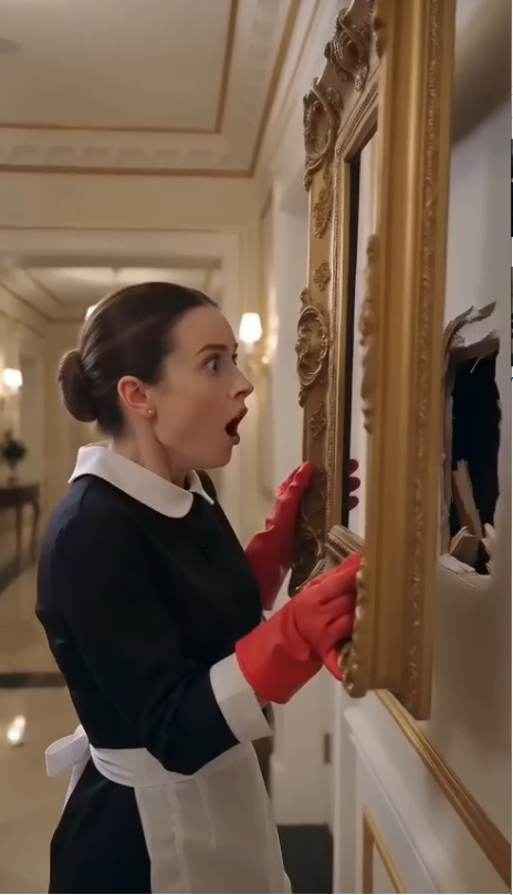 THE HOUSEKEEPER FOLLOWED THE SOUND OF A CHILD’S CRY — AND FOUND THE BILLIONAIRE’S NEW WIFE’S TERRIFYING SECRET SEALED BEHIND A HIDDEN BASEMENT WALL…