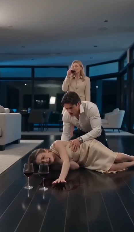 My husband watched me choke while my sister waited upstairs—but neither of them knew the button under the table had already frozen $18 million...