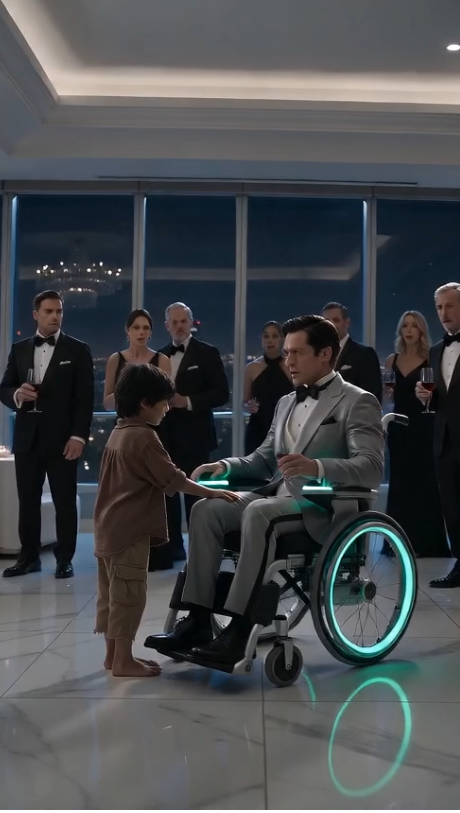 He was paralyzed for three years, until a boy touched his legs and gave him the impossible.