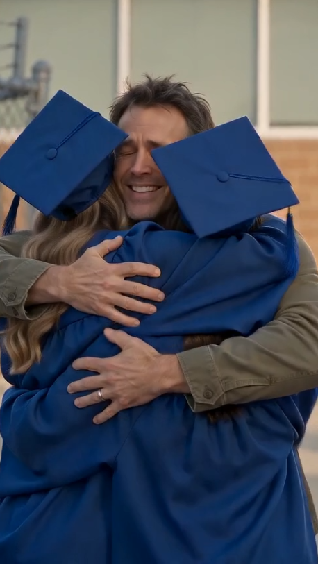 Security tried to kick the homeless veteran out of the graduation, until his tattoo stopped the whole ceremony.