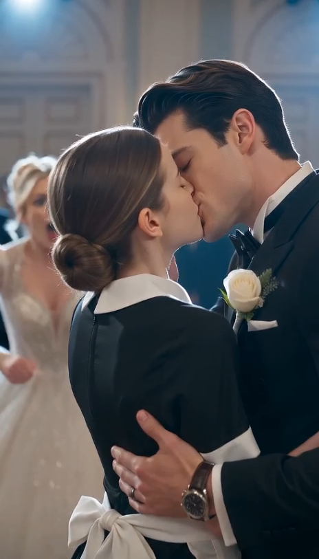 The Billionaire Kissed the Maid at His Own Engagement Gala, but His Fiancée’s Scream Exposed the Betrayal She Had Planned First