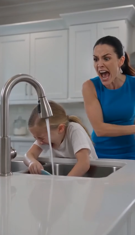 One innocent confession shattered the stepmother’s flawless disguise…