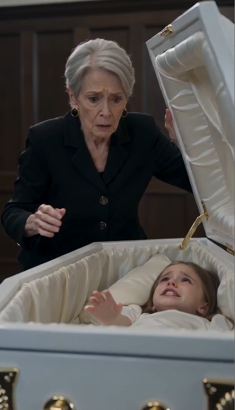 SHE HEARD HER “DEAD” GRANDDAUGHTER SPEAK FROM THE CASKET