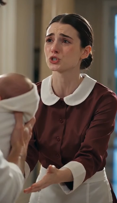 The grieving maid ran toward the mafia boss’s screaming baby—and the moment he fell silent in her arms