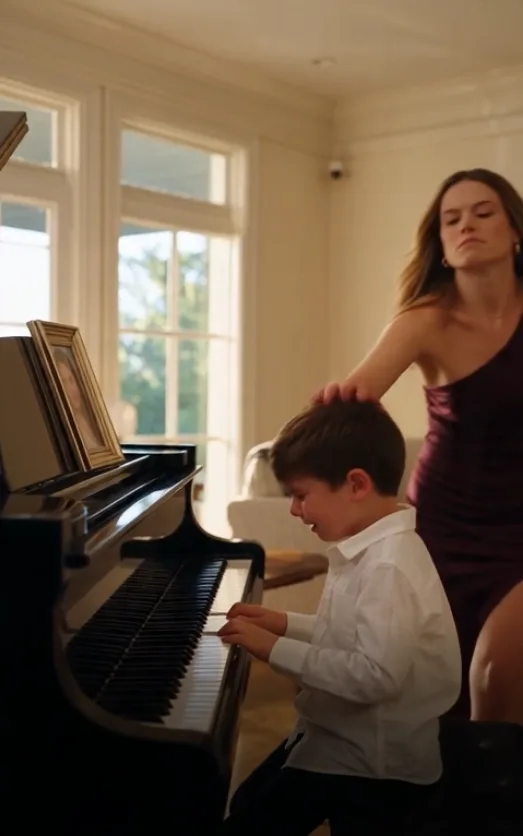 Ethan was playing his dead mother’s song when his stepmother dragged him off the piano bench.