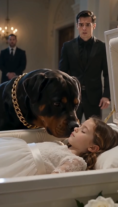 The most powerful mafia boss in Queens brought his deadliest dog to a little girl’s funeral—only for the beast to refuse to leave her coffin and growl at the boss’s most trusted underboss. Everyone thought the dog had lost control, until one phone call exposed a betrayal tied to the child’s death. But the real nightmare began when Bruno pressed his ear back to the coffin… as if something inside was still alive.